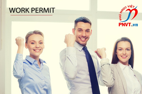 chi phí làm work permit cho người nước ngoài