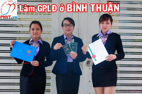 Dịch vụ làm giấy phép lao động ở Bình Thuận