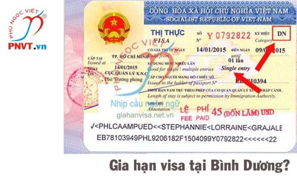 gia hạn visa tại bình dương
