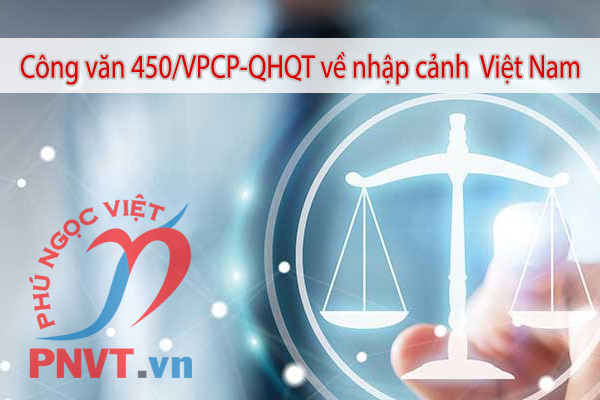 Công văn 450/VPCP-QHQT